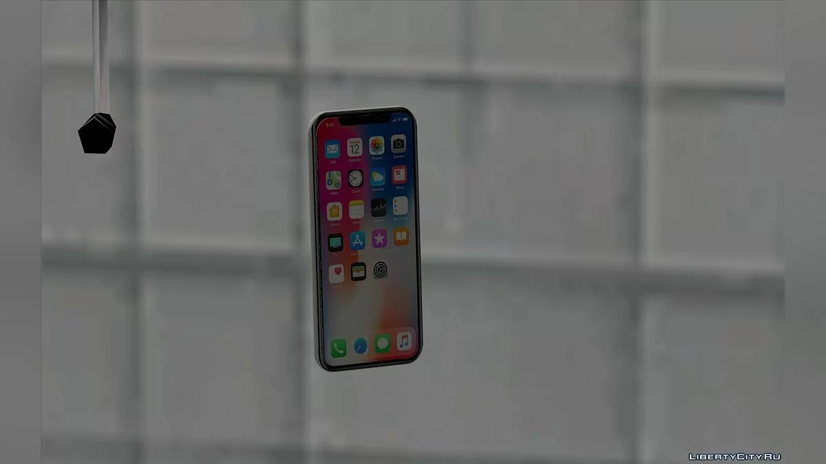 iPhone X черный и белый / GTA San Andreas