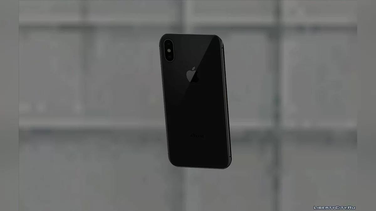 iPhone X черный и белый / GTA San Andreas