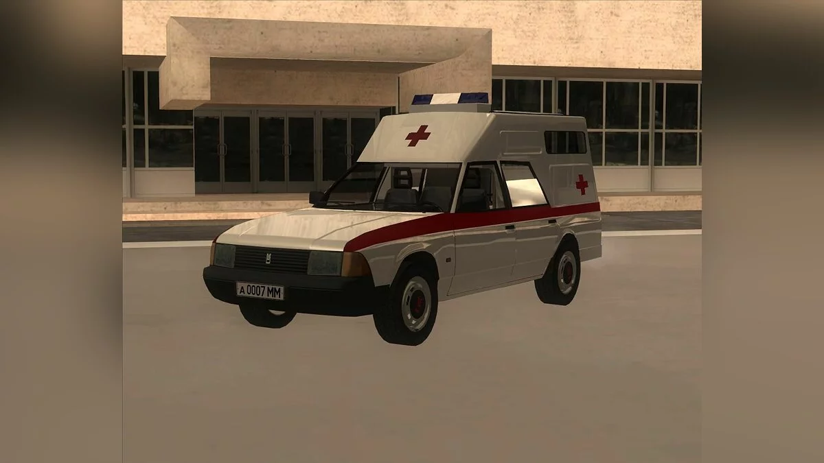 АЗЛК-2901 Скорая / GTA San Andreas