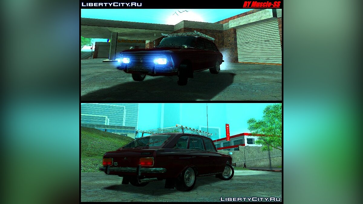 Скачать IZH-2125 Export-Version для GTA San Andreas