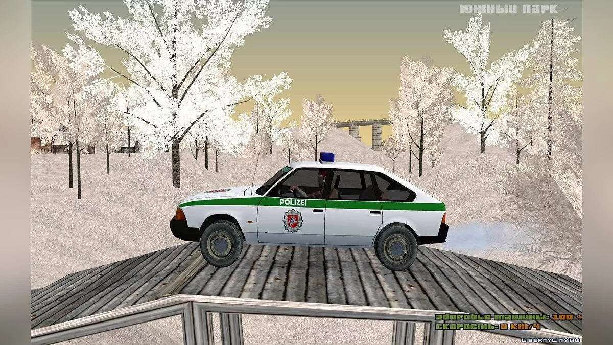 АЗЛК 2141 Deutsche Polizei / GTA San Andreas
