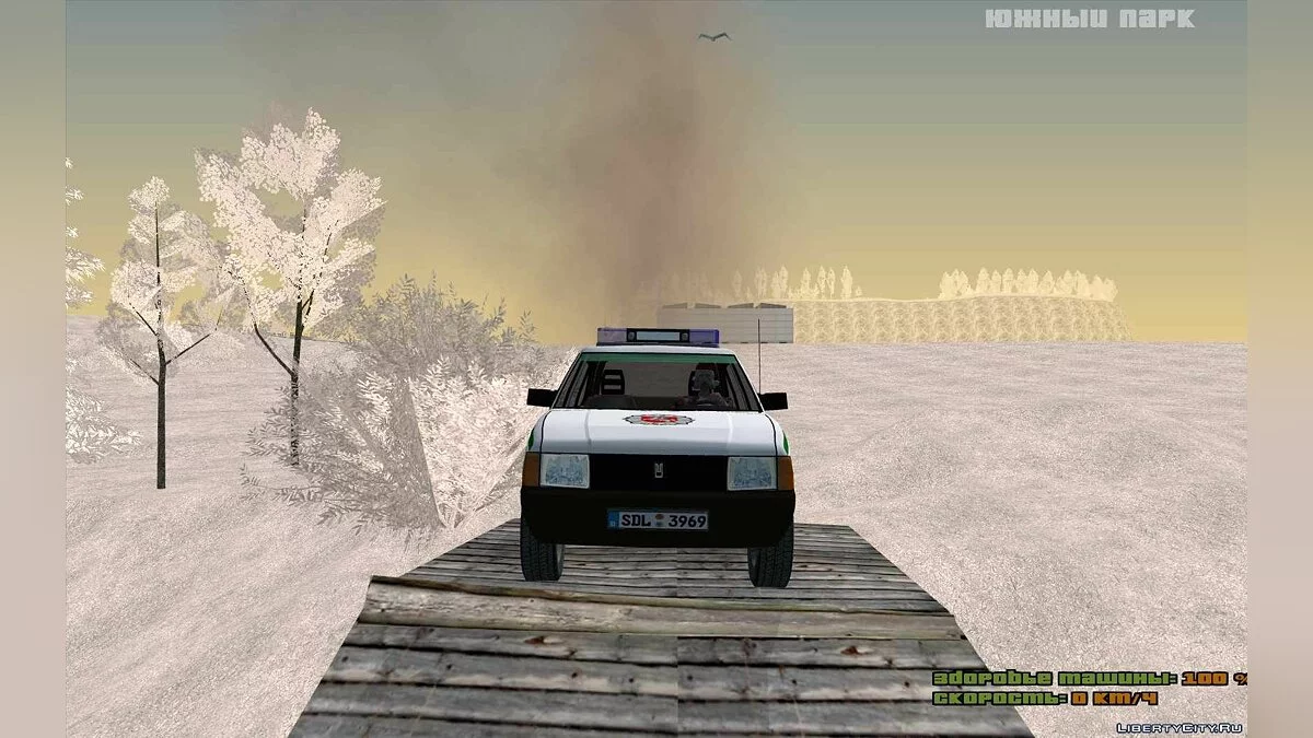 АЗЛК 2141 Deutsche Polizei / GTA San Andreas