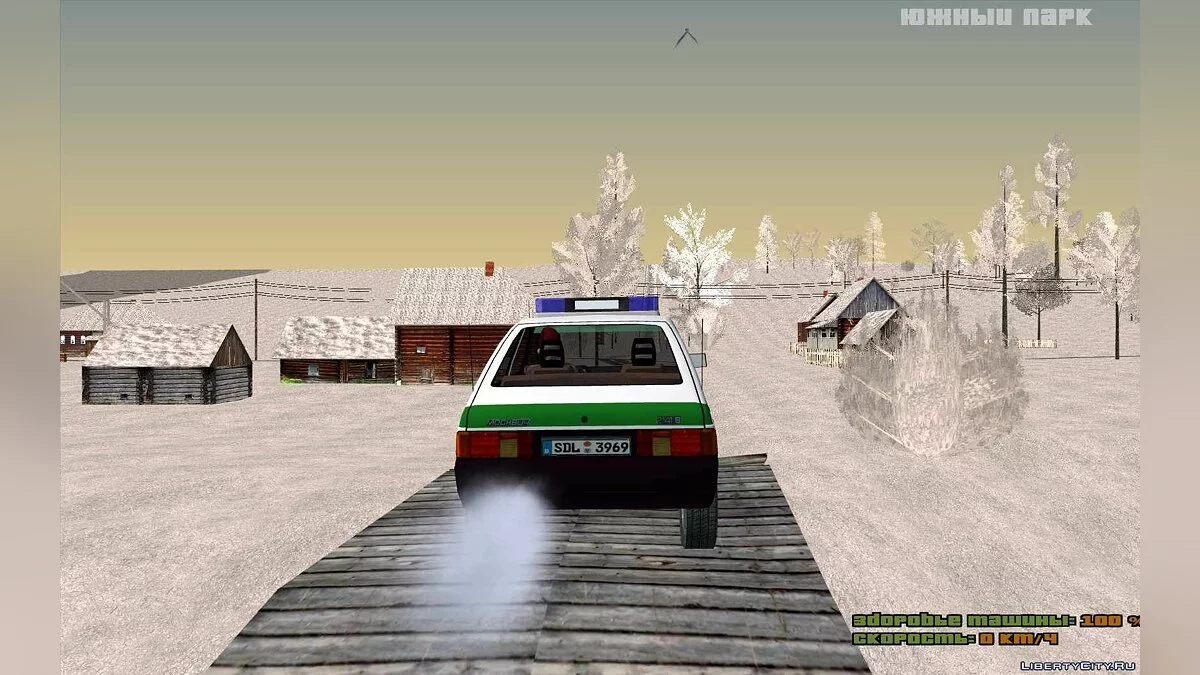 АЗЛК 2141 Deutsche Polizei / GTA San Andreas