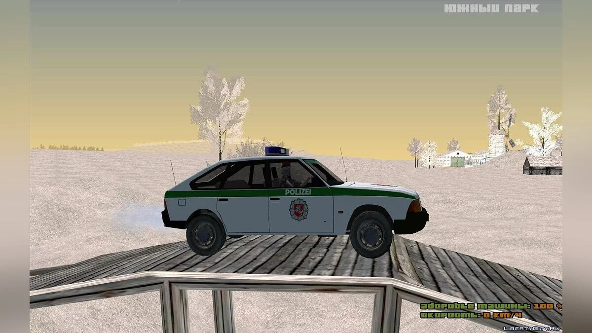 АЗЛК 2141 Deutsche Polizei / GTA San Andreas