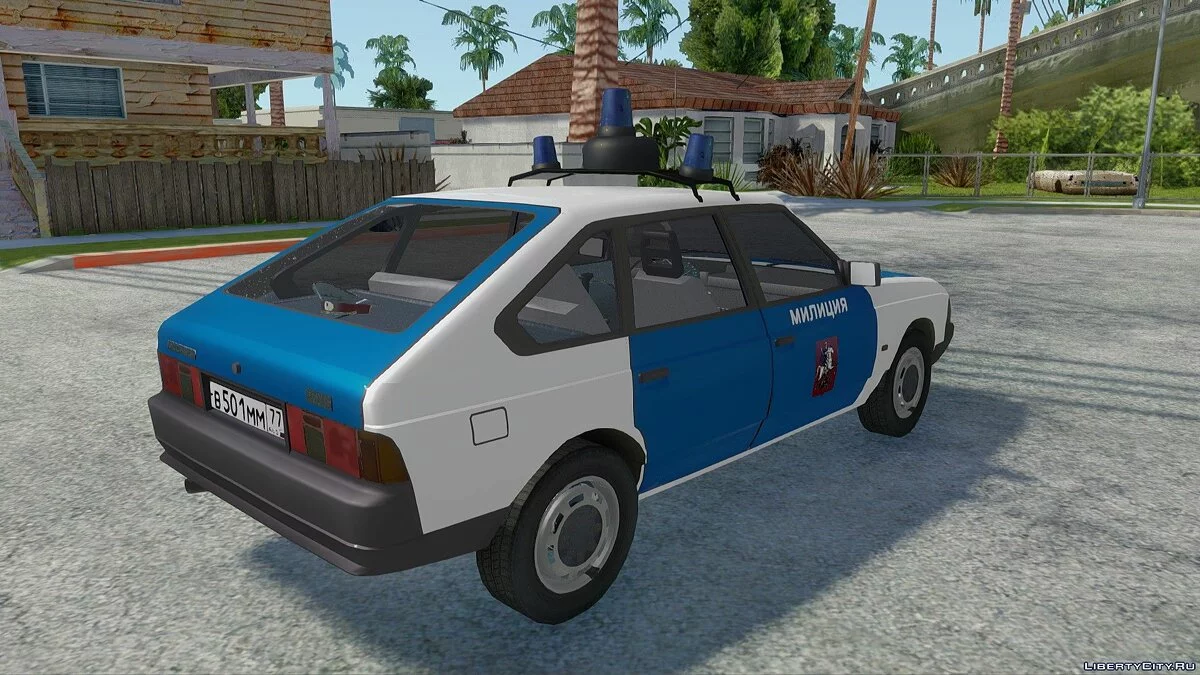АЗЛК-21418 Милиция / GTA San Andreas