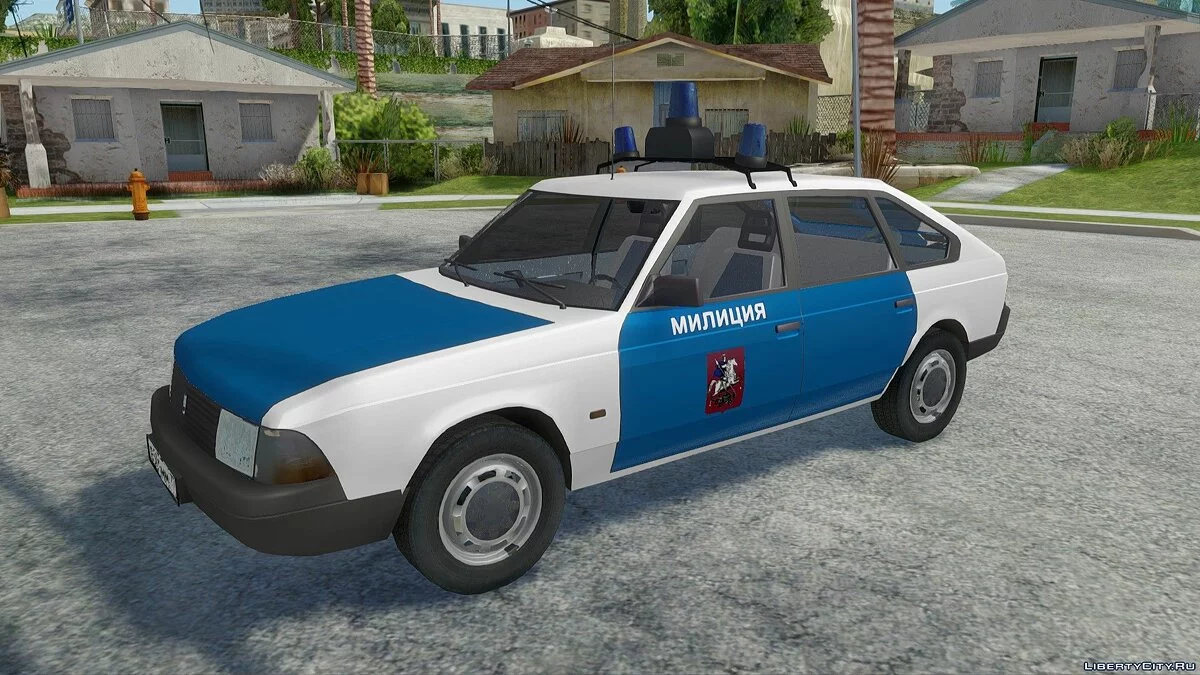 АЗЛК-21418 Милиция / GTA San Andreas
