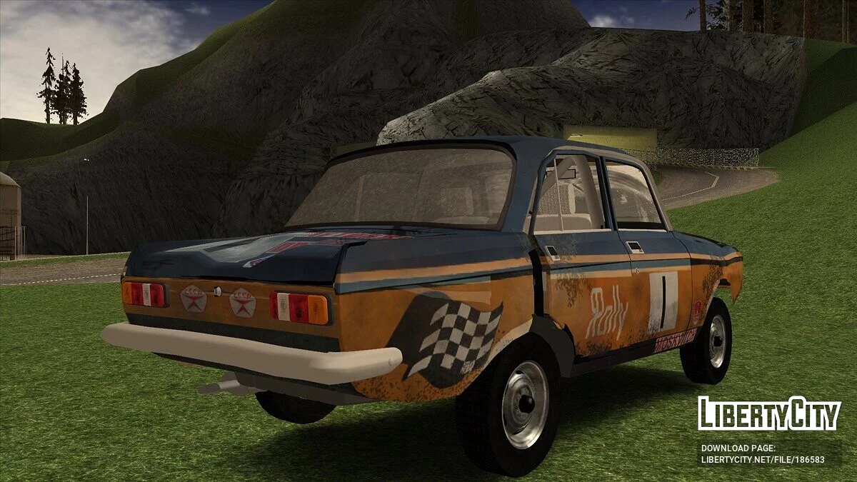 Москвич 412 Rally / GTA San Andreas