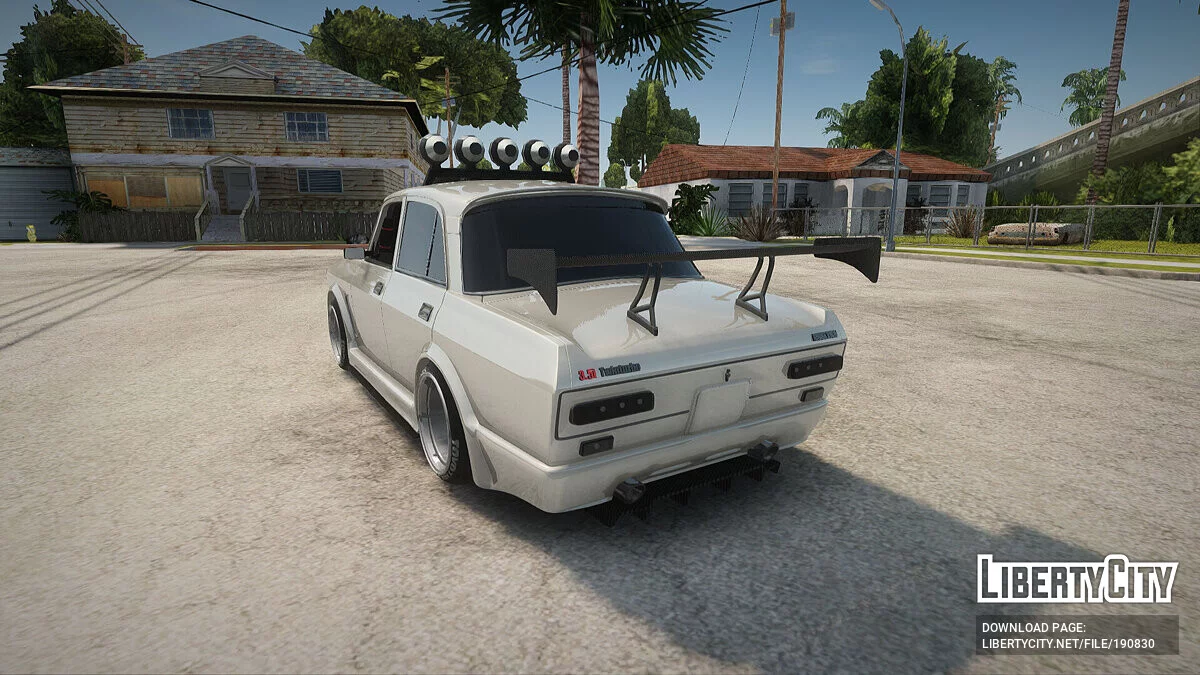 Москвич 2140 Турбо Тюнинг / GTA San Andreas