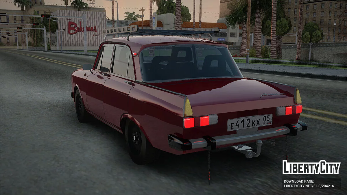 Москвич-412 v2.0 / GTA San Andreas