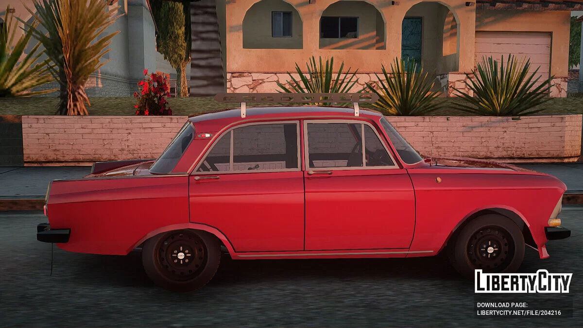 Москвич-412 v2.0 / GTA San Andreas