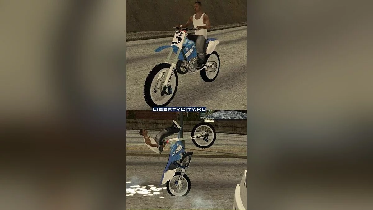 Yamaha yz250f / GTA San Andreas