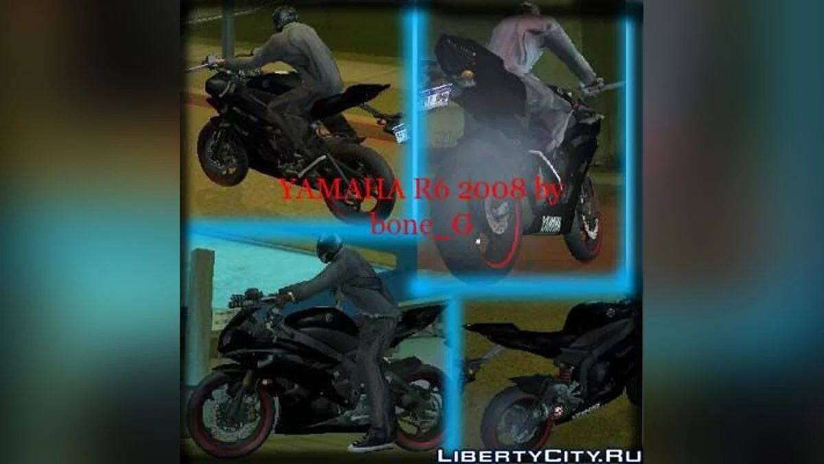 Yamaha YZF-R6 2008 / GTA San Andreas