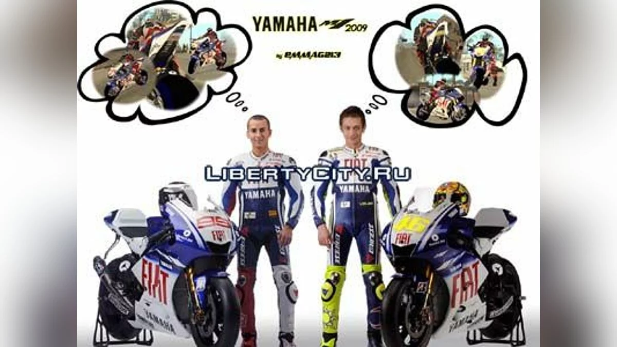 Yamaha M1 2009 TEAM / GTA San Andreas