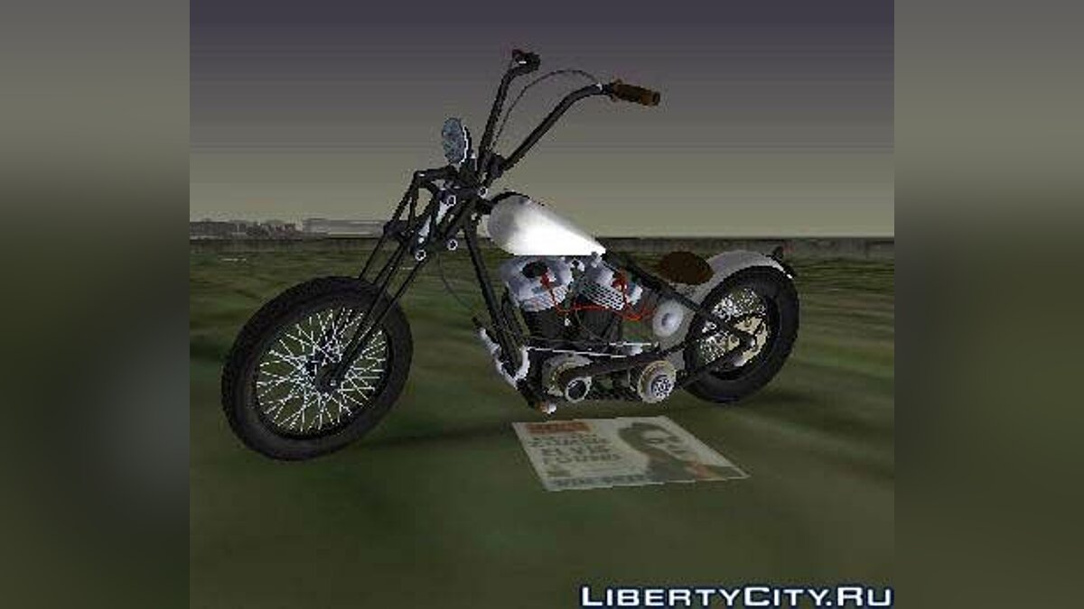 Harley-Davidson Sholvehead Chopper для GTA San Andreas - Картинка #1