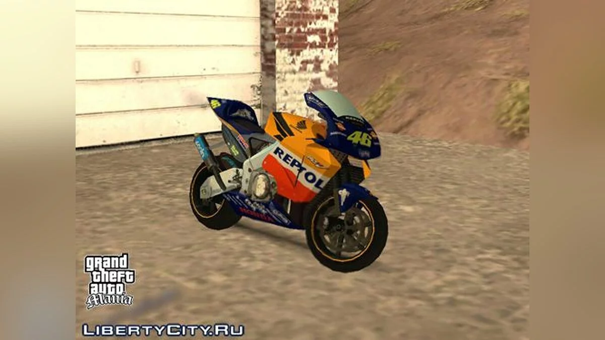 Honda Respol Valentino Rossi / GTA San Andreas