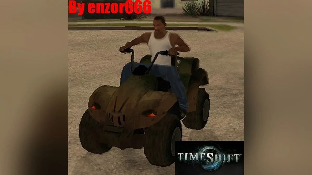 Квадроцикл из TimeShift / GTA San Andreas