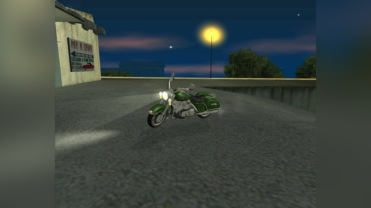 Скачать Harley Davidson Road King для GTA San Andreas