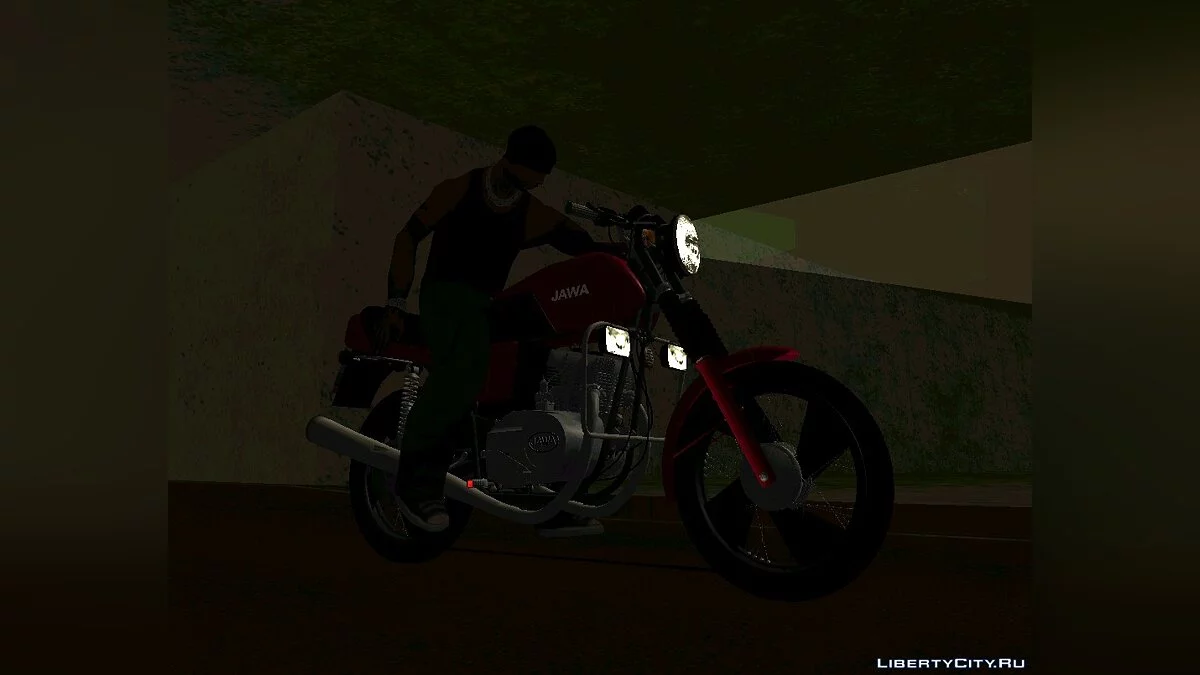 Jawa 350-638 Luxe от Динамита / GTA San Andreas