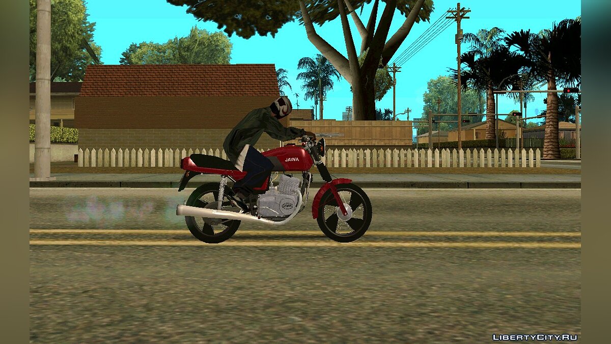 Скачать Jawa 350-638 (восьмёрка) для GTA San Andreas