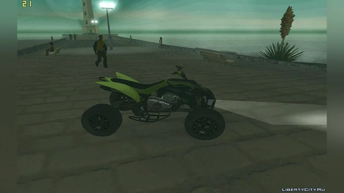 Kawasaki Monster Energy Quad / GTA San Andreas