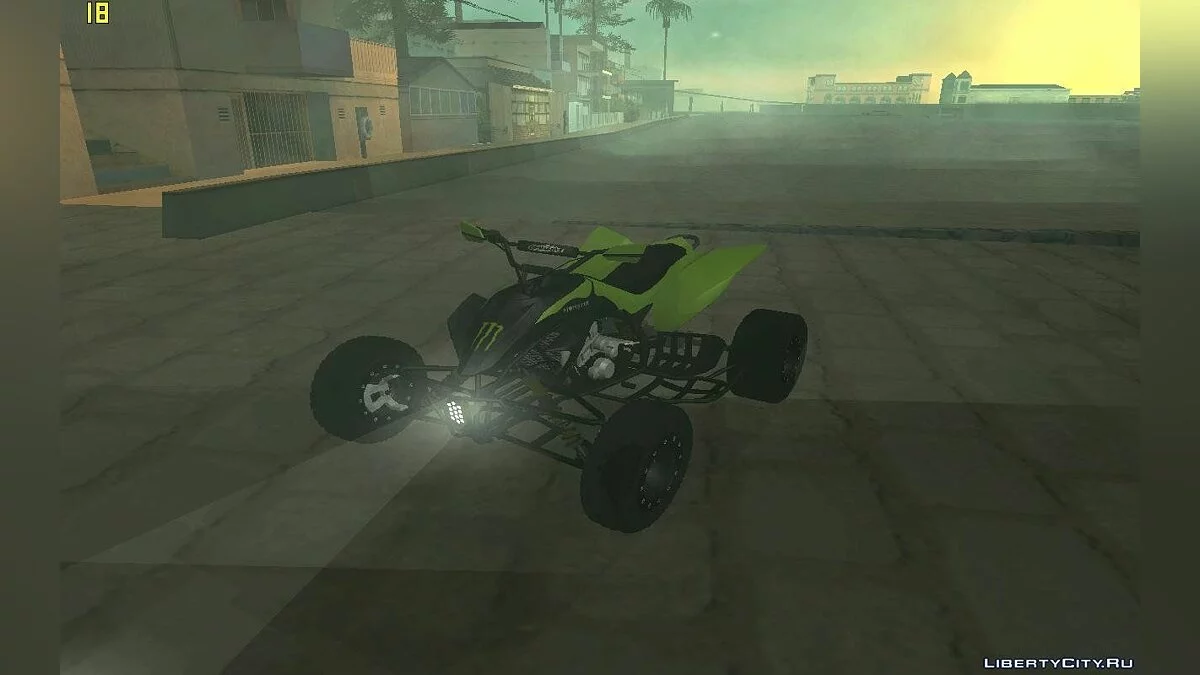 Kawasaki Monster Energy Quad / GTA San Andreas