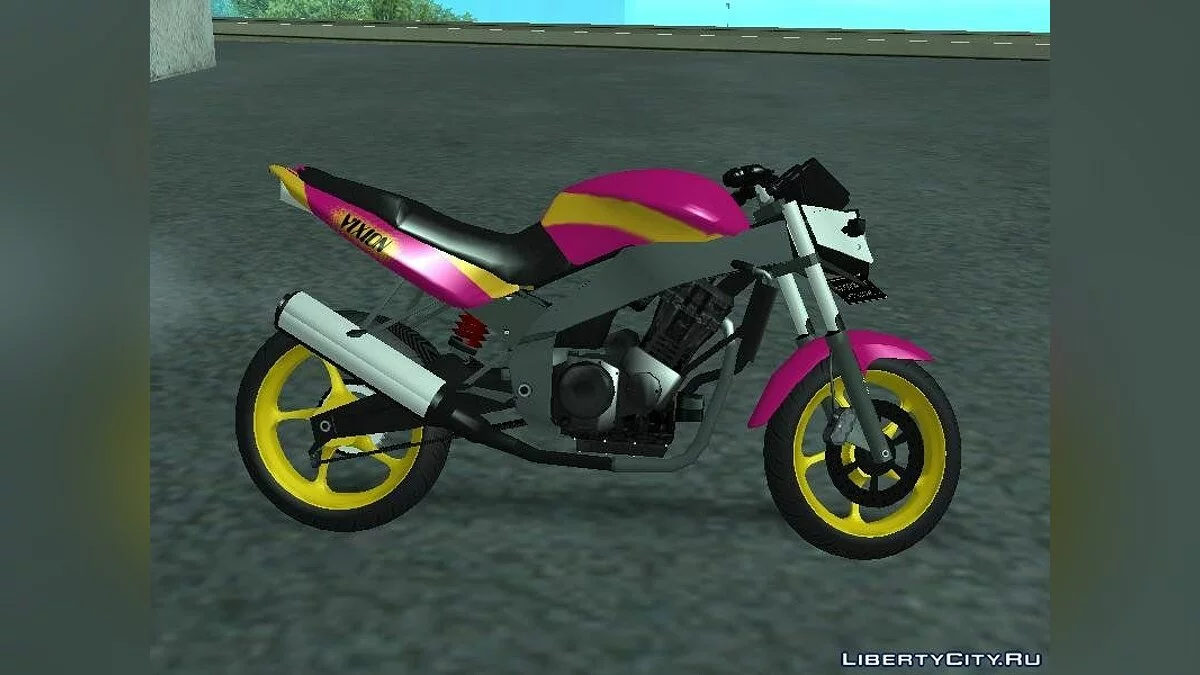 Yamaha Vixion Drag Bike / GTA San Andreas
