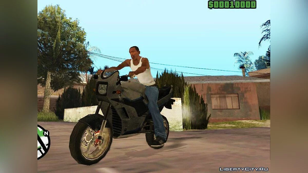 Мотоцикл из Modern Warfare 2 / GTA San Andreas