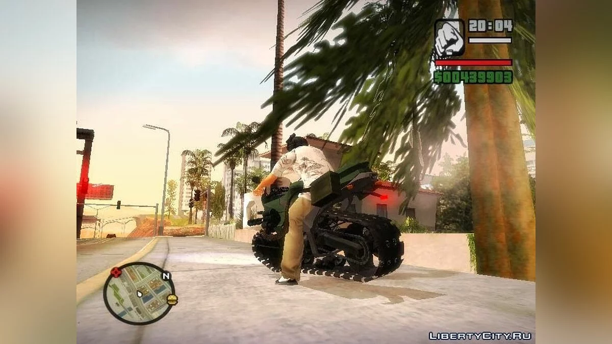 Panzercycle from Mercenaries 2: World in Flames / GTA San Andreas