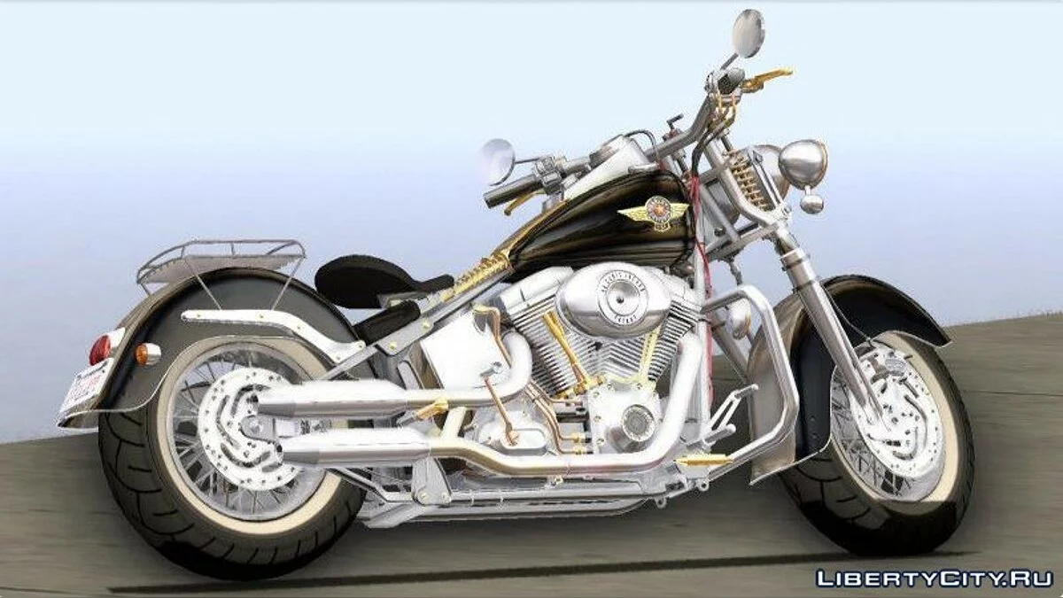 Harley Davidson Fat Boy Lo Vintage  / GTA San Andreas