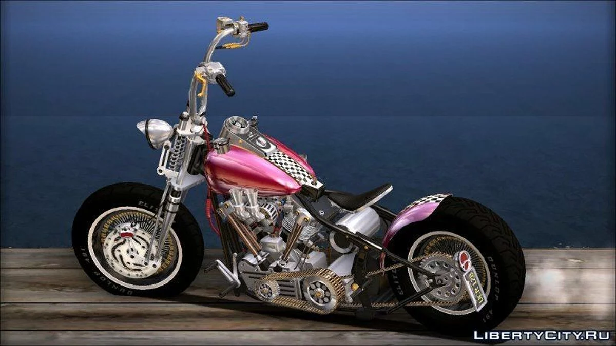 Harley-Davidson Knucklehead v2 / GTA San Andreas