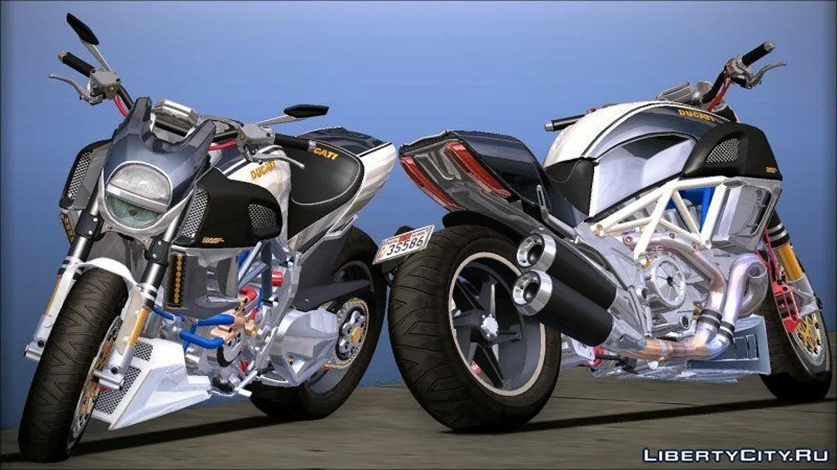 2011 Ducati Diavel Carbon  / GTA San Andreas