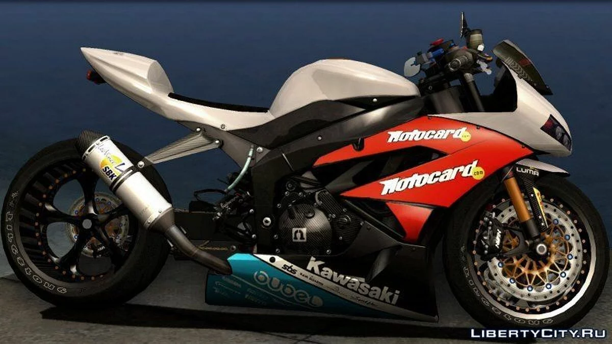 Kawasaki Ninja ZX-6R (Ruff Ryders/stock) / GTA San Andreas