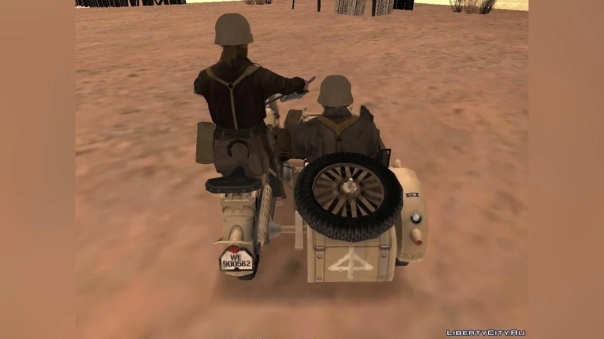 BMW R75 из Battlefield 2: Forgotten Hope / GTA San Andreas