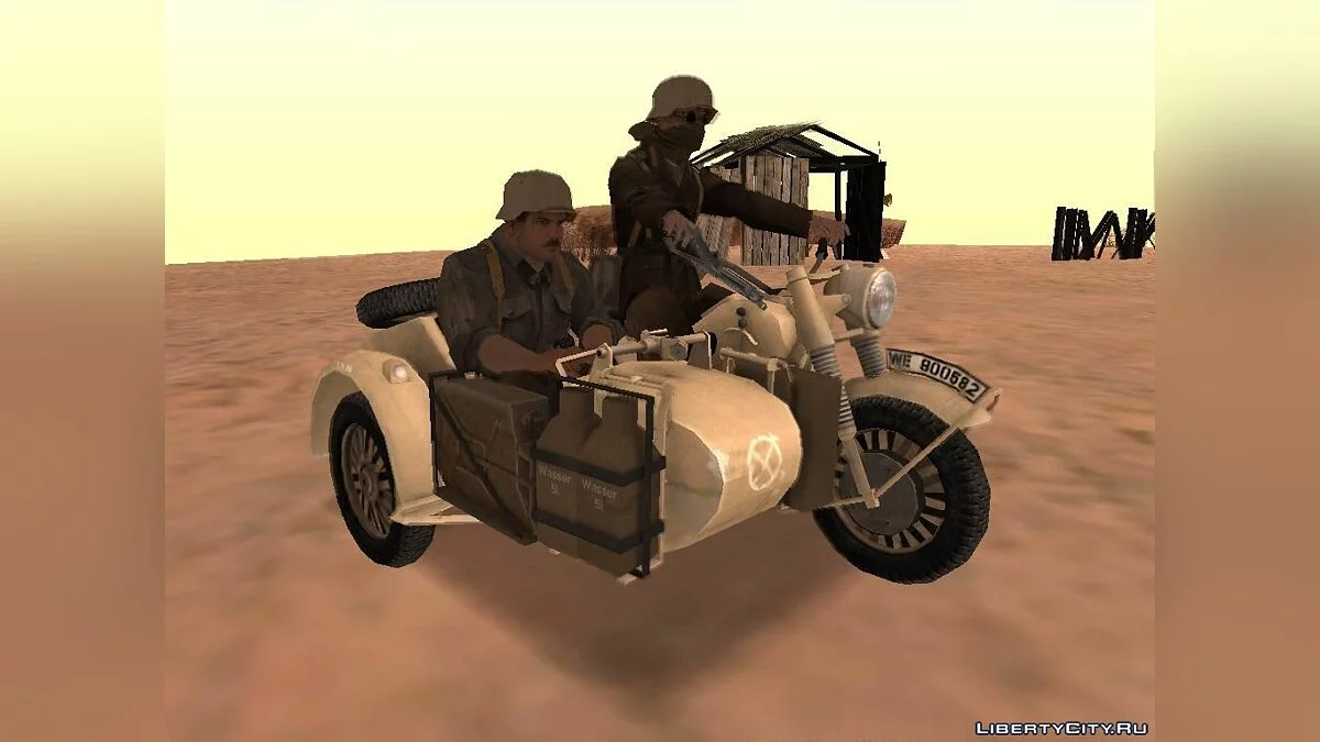 BMW R75 из Battlefield 2: Forgotten Hope / GTA San Andreas