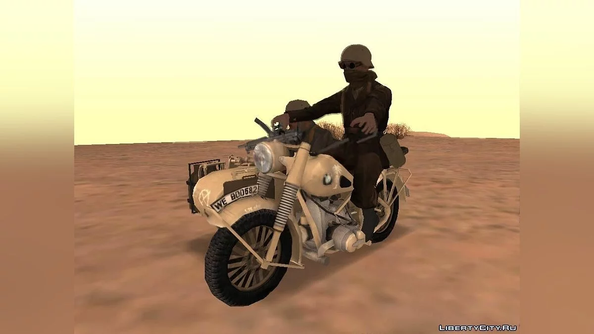BMW R75 из Battlefield 2: Forgotten Hope / GTA San Andreas