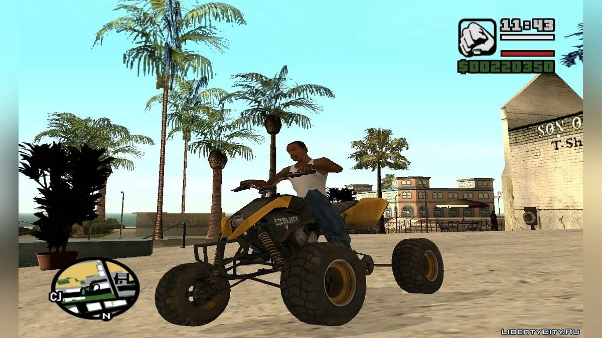 Trike и Quad из игры: Ravaged / GTA San Andreas