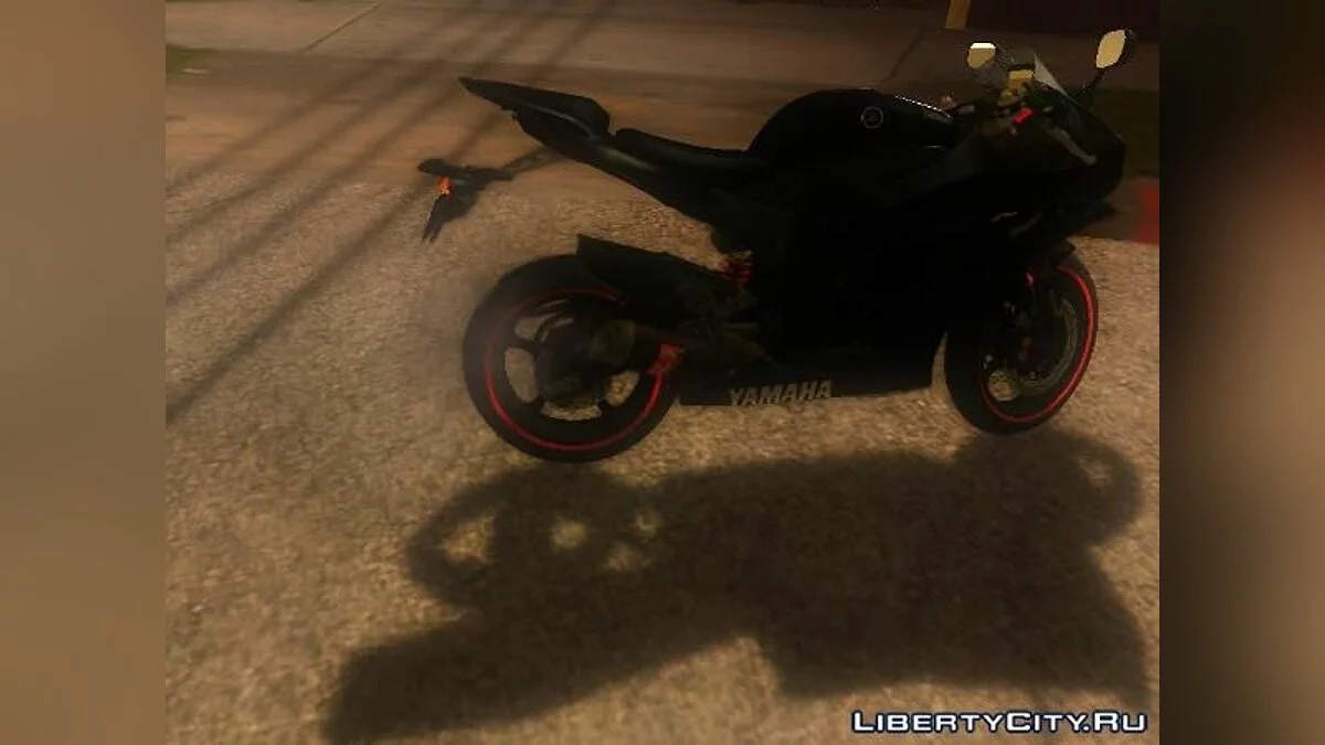 Yamaha R25 Black Edition / GTA San Andreas