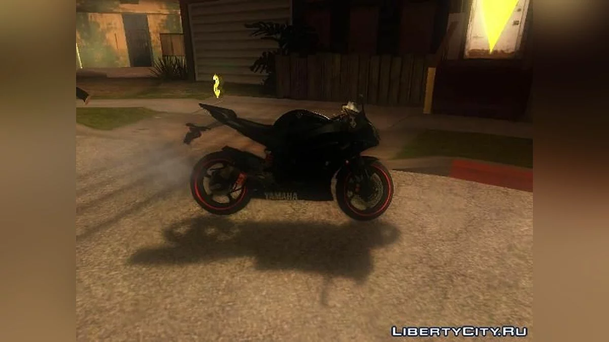 Yamaha R25 Black Edition / GTA San Andreas