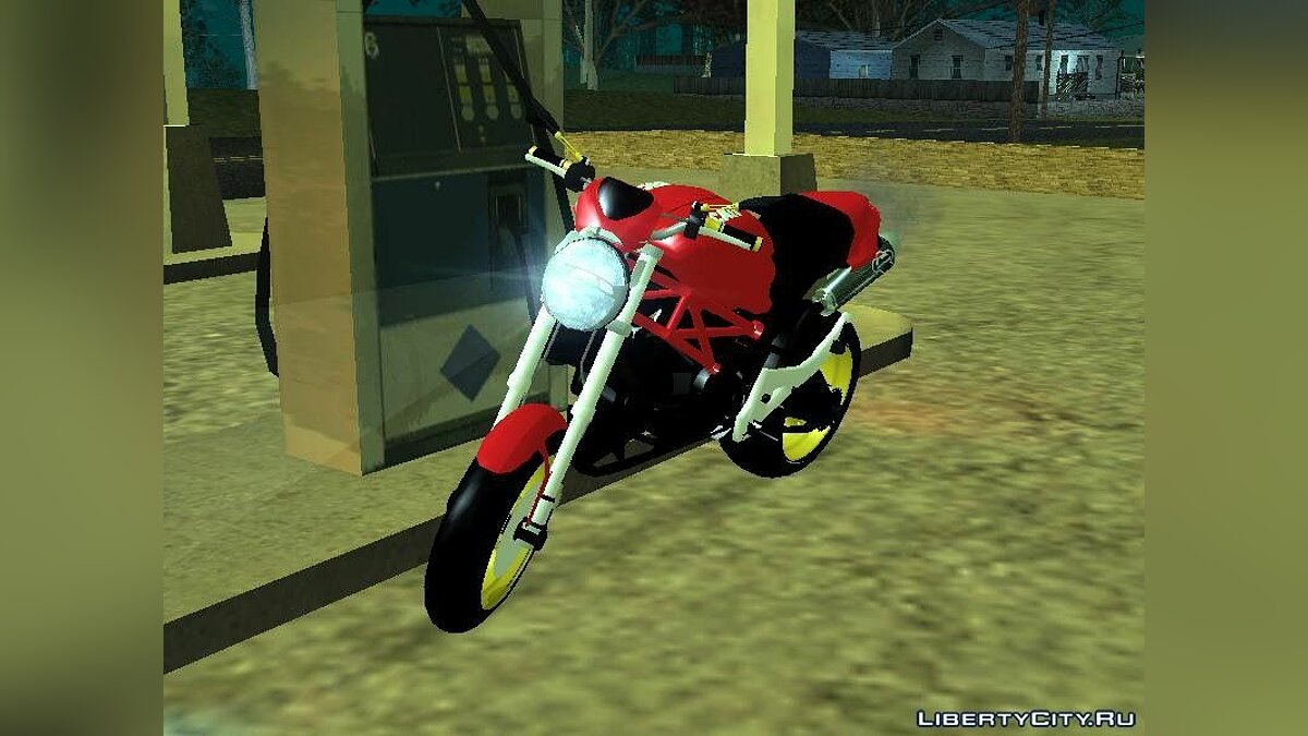 Скачать Ducati Monster для GTA San Andreas