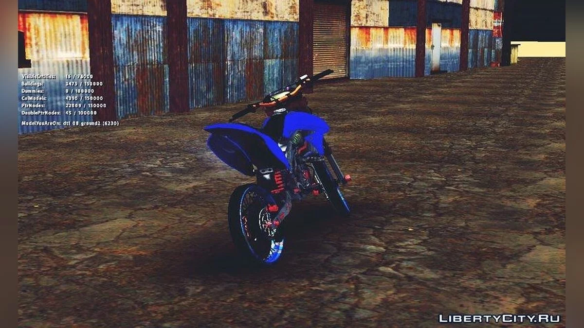 Kawasaki KLX 150 S Thailock Style / GTA San Andreas
