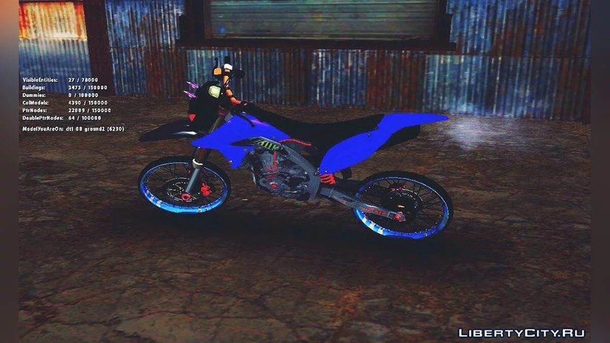 Kawasaki KLX 150 S Thailock Style / GTA San Andreas