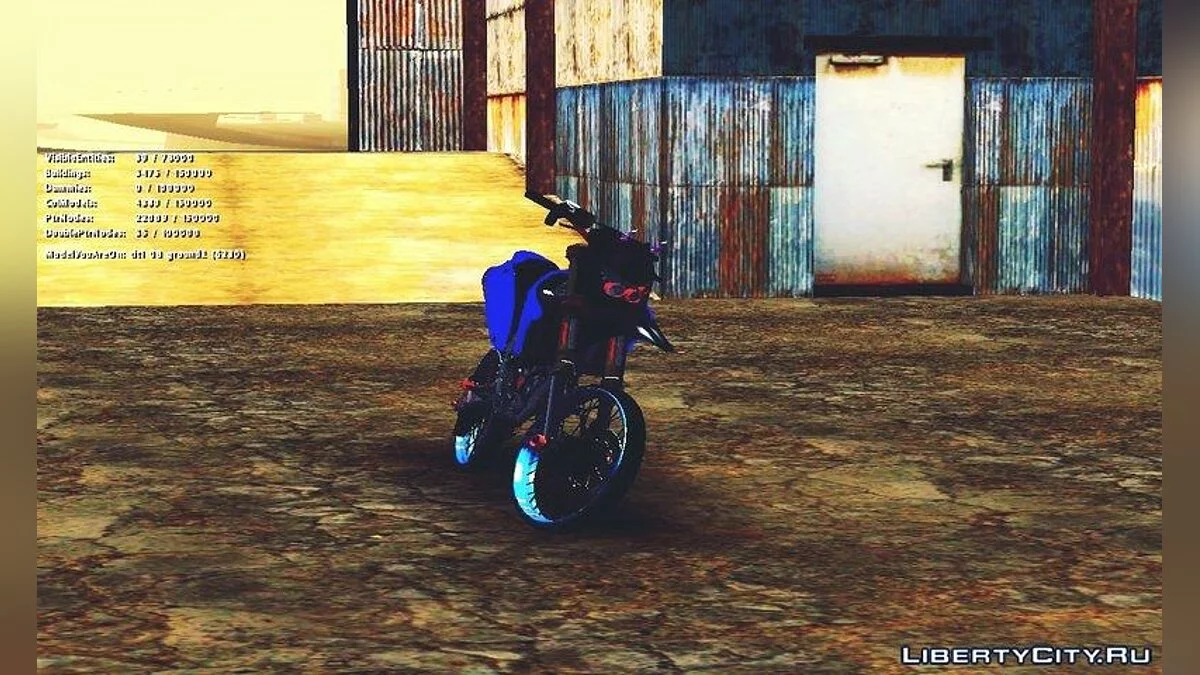 Kawasaki KLX 150 S Thailock Style / GTA San Andreas
