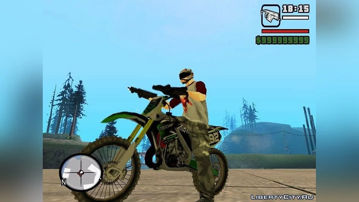 Kawasaki KLX 250S / GTA San Andreas