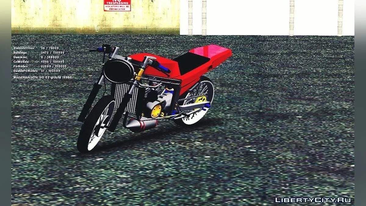 Kawasaki Ninja 150 S Thailock / GTA San Andreas