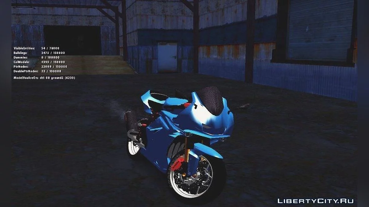 Kawasaki Ninja 250 R Streetrace / GTA San Andreas