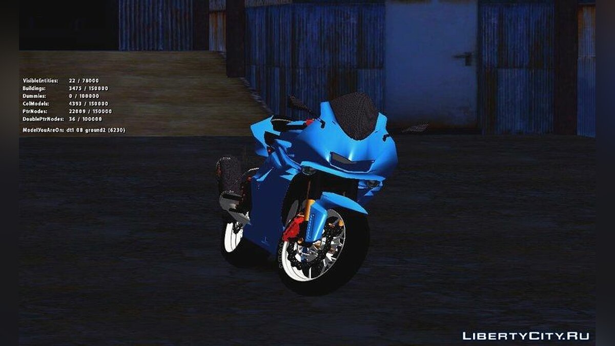 Скачать Kawasaki Ninja 250 R Streetrace для GTA San Andreas