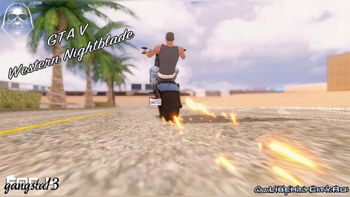 GTA V Western Nightblade / GTA San Andreas