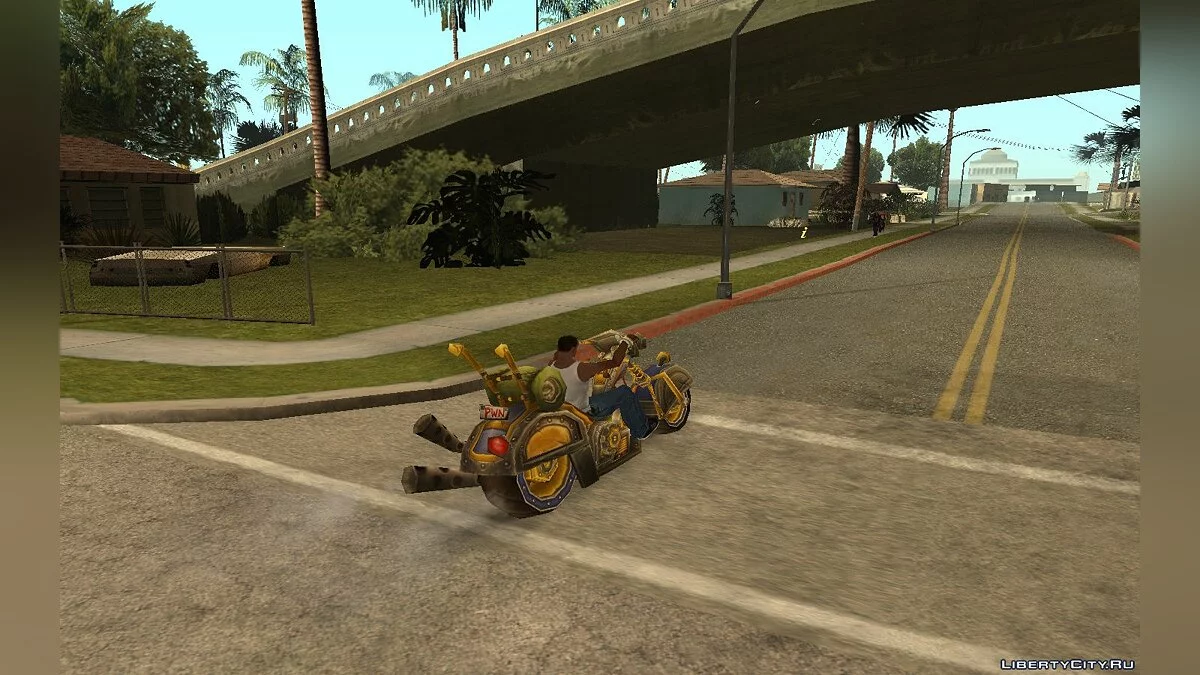 Механоцикл / Анжинерский Чоппер / GTA San Andreas