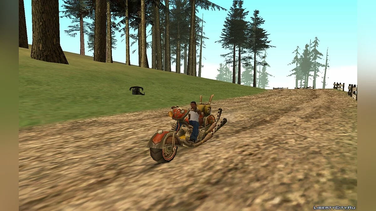 Механоцикл / Анжинерский Чоппер / GTA San Andreas
