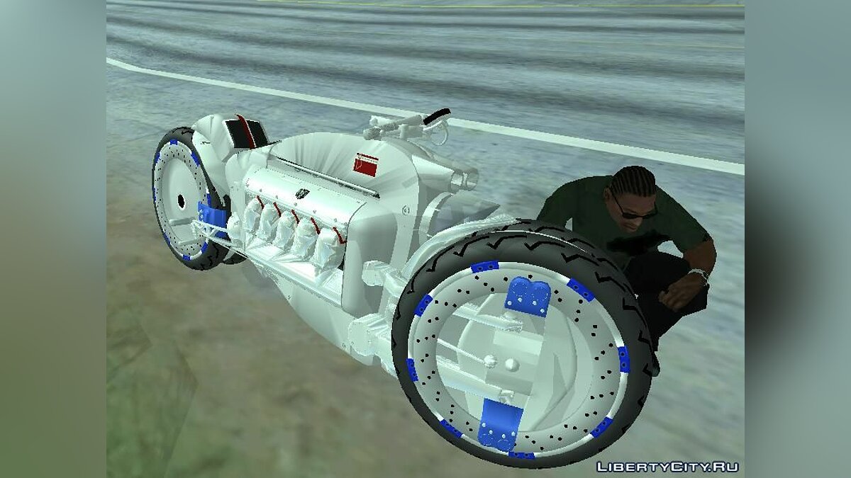 Скачать Dodge Tomahawk для GTA San Andreas